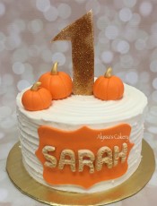 Pumpkin Smash Cake