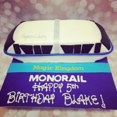 Monorail Cake