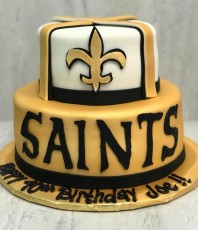 Saints Football Cake